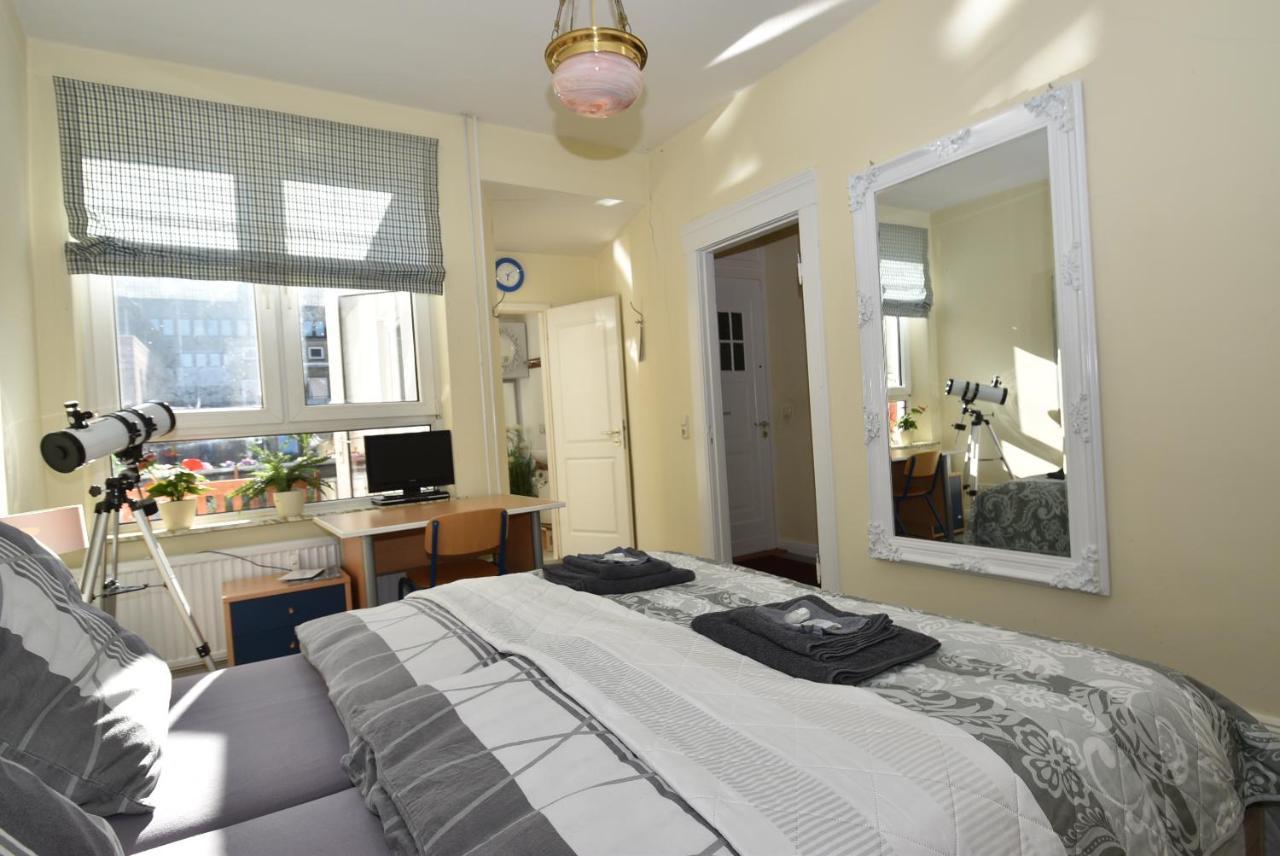 Fewo1846 - Artemis - Vintage Altbau-Wohnung Im 4 Og Eines Geschaeftshauses Im Stadtzentrum Flensborg Eksteriør billede